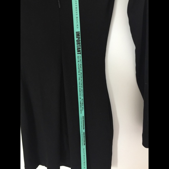 Mistress Rocks Los Angeles Fitted Rib Mini Dress - Picture 9 of 12